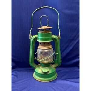 Vintage Green Globe Brand No 202 Kerosine Lamp